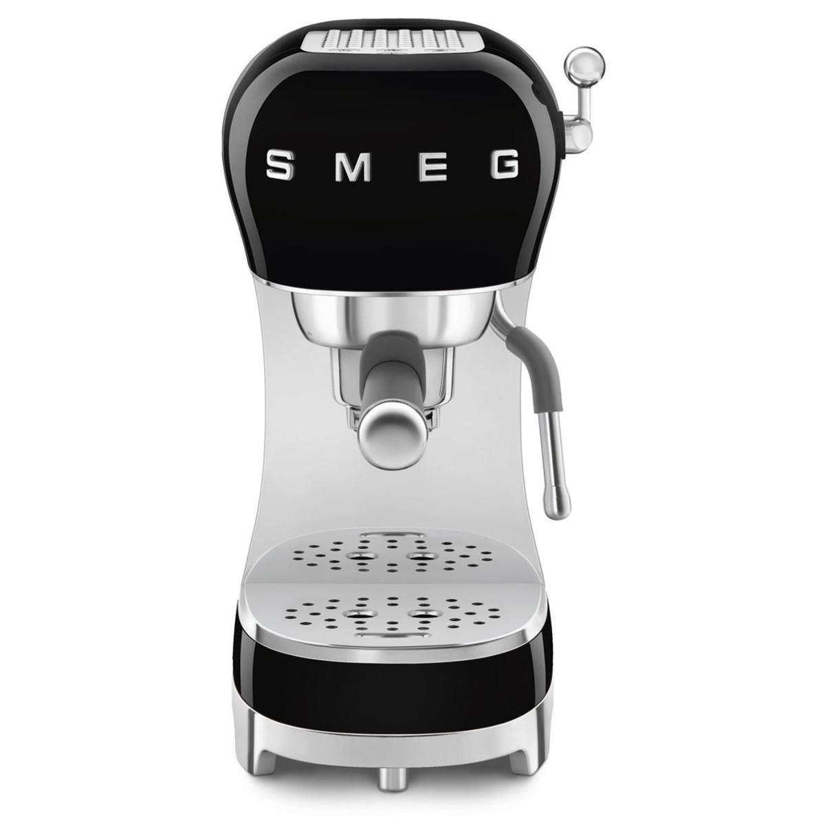 Smeg Retro Espresso Coffee Machine ECF02BLUK – Black