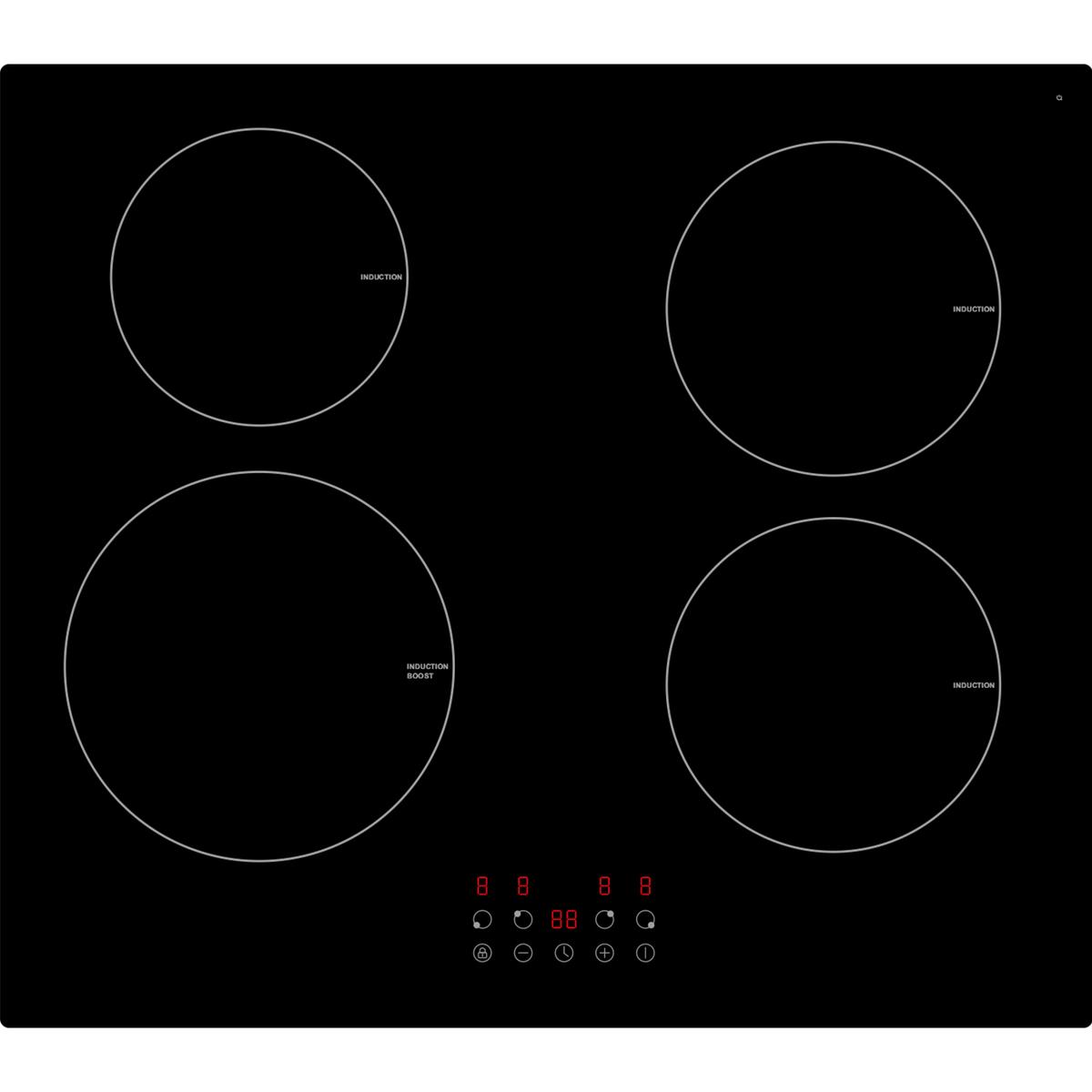 electriQ 60cm 4 Zone Induction Hob