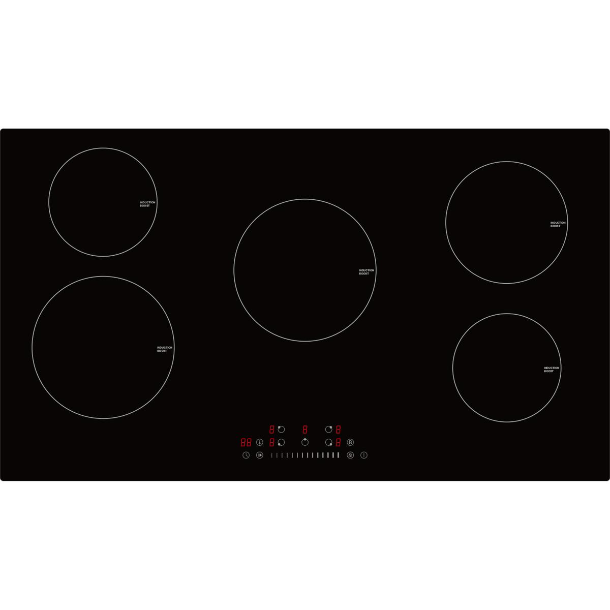 electriQ 90cm 5 Zone Induction Hob