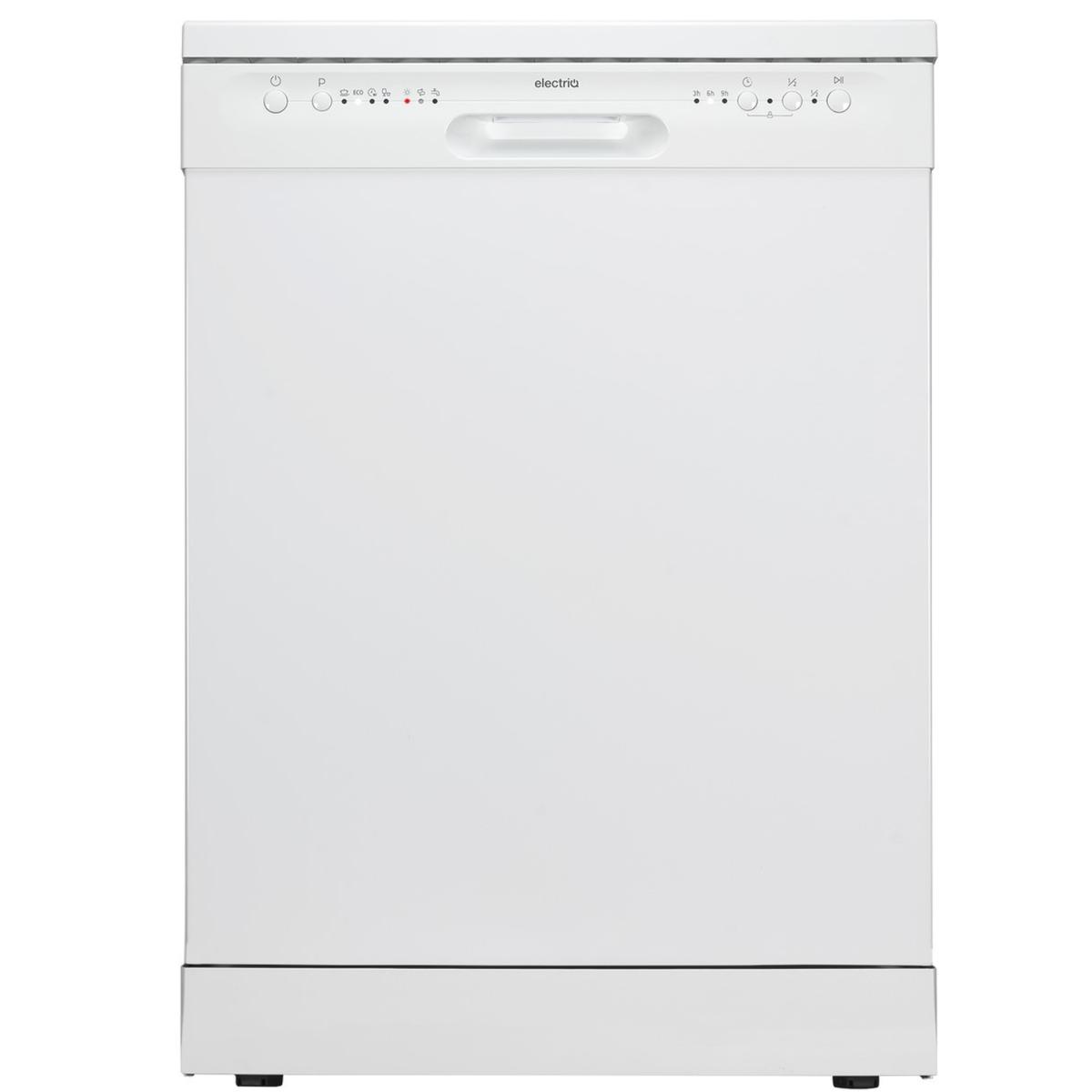 electriQ Freestanding Dishwasher - White