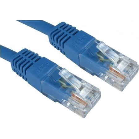 OEM 1 Meter RJ45 M to RJ45 M CAT6 Network Cable Blue