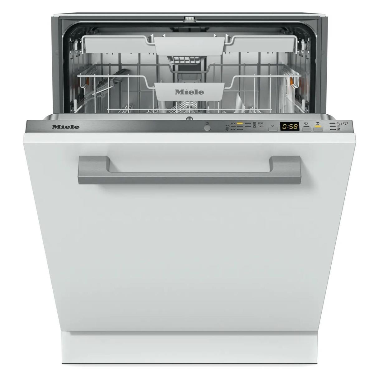 Miele Integrated Dishwasher - QuickPowerWash Silver control panel A-rated