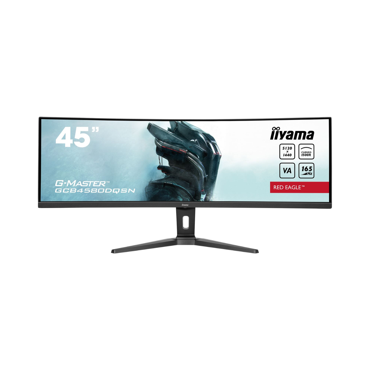 iiyama G-MASTER GCB4580DQSN 45" VA Dual QHD 165Hz 0.8ms Curved Gaming Monitor