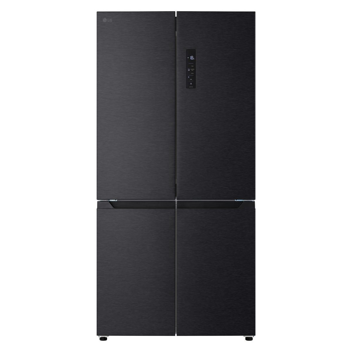 GRADE A2 - LG 600 Litre Side-by-Side American Fridge Freezer - Black