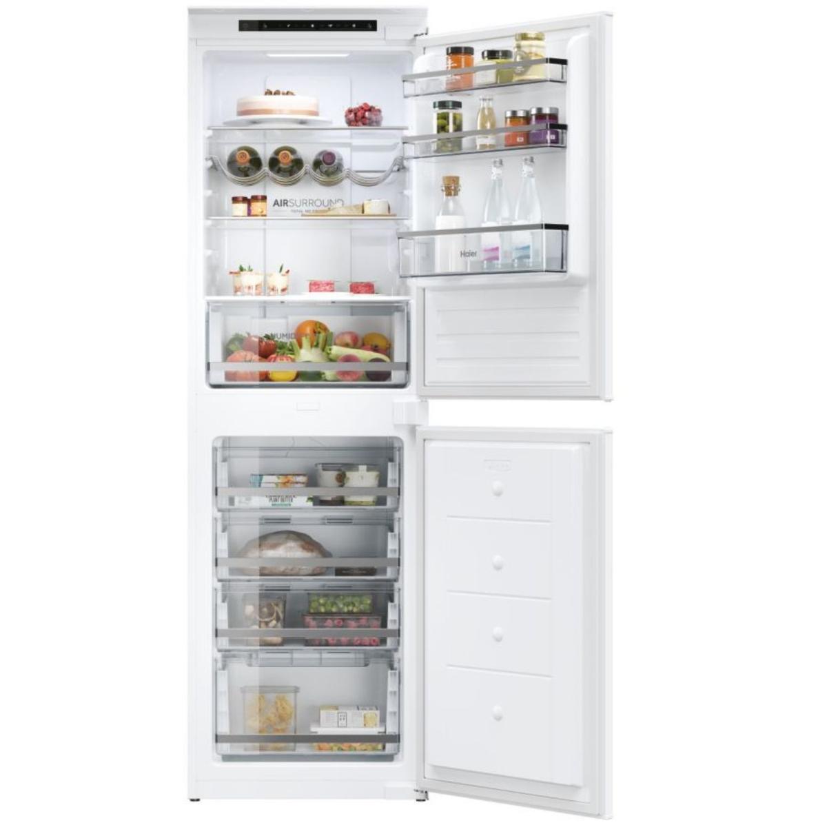 Haier 242 Litre 177cm 50/50 Integrated Fridge Freezer with Sliding Door Hinge