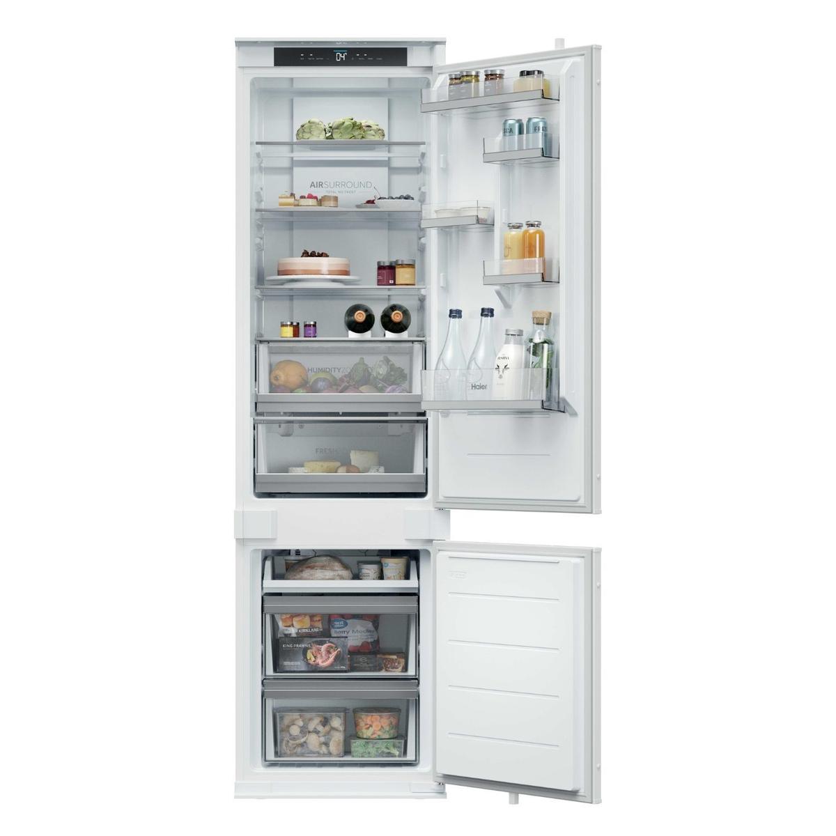 Haier Series 6 284 Litre 194cm 70/30 Integrated Fridge Freezer with Sliding Door Hinge