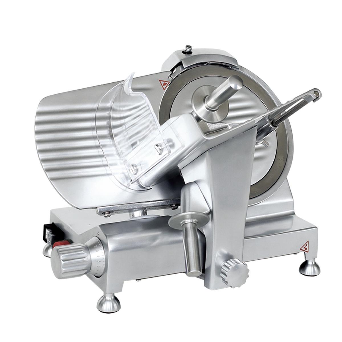 Culinox PRO HBS250L Meat Slicer - 250mm 10" Blade Anodised Body & Emergency Stop