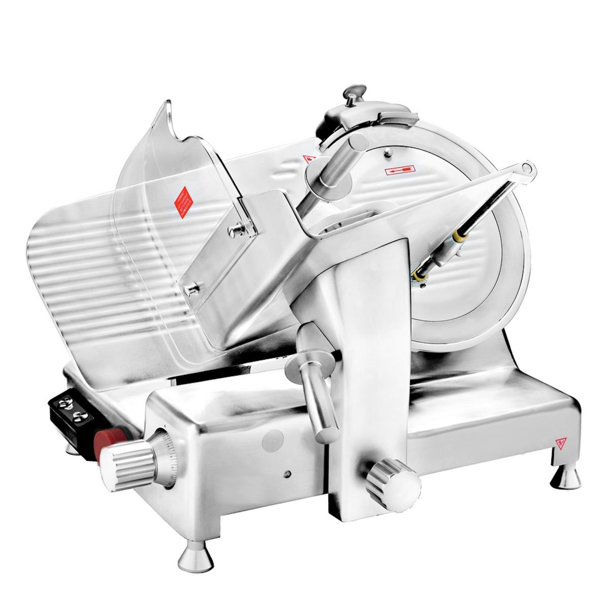 Culinox PRO HBS300L Meat Slicer - 300mm 12" Blade Fully Anodised & Emergency Stop