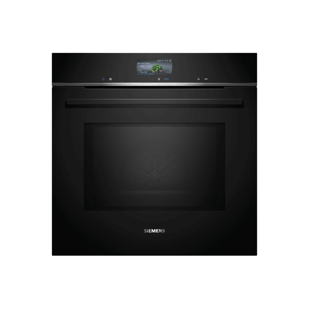 Refurbished Siemens iQ700 45L Built In Combination Microwave Oven - Black