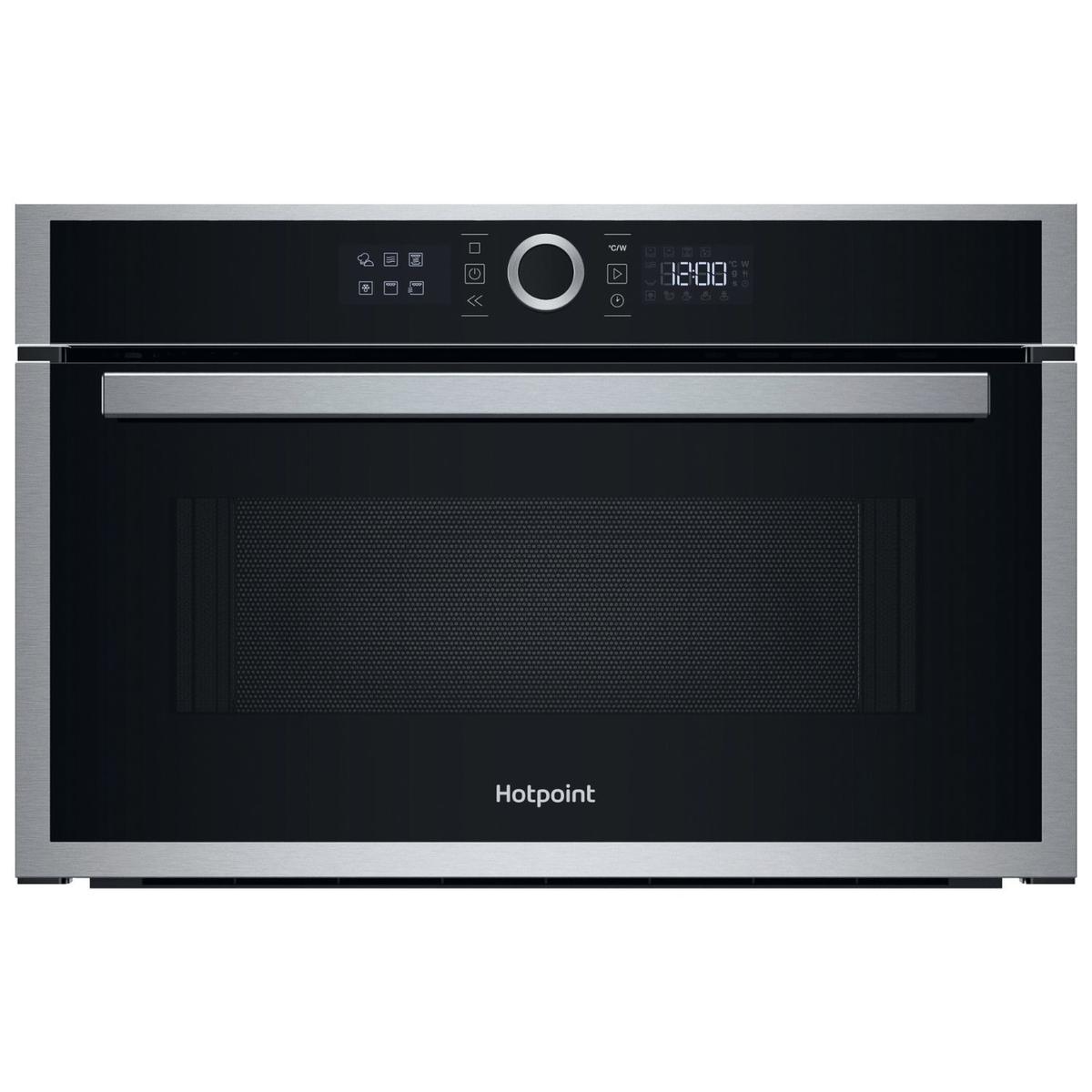 Refurbished Hotpoint Class 4 Built-In Microwave & Grill - Stainless Steel