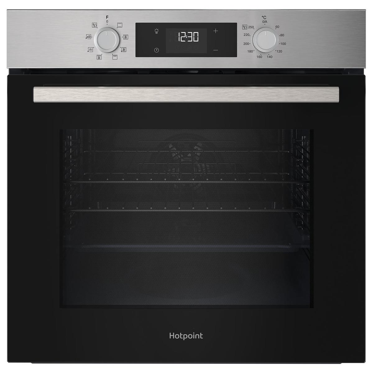 Hotpoint Class 2 HO255HXUK Electric Fan Assisted Single Oven - Stainless