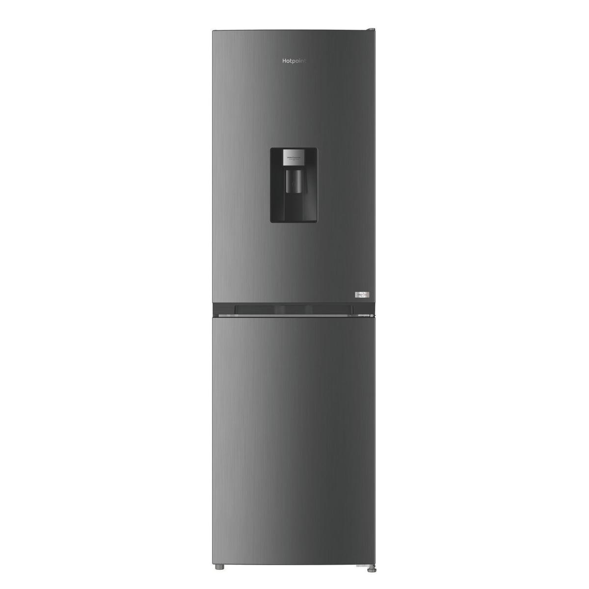 Hotpoint 244 Litre 50/50 Freestanding Fridge Freezer - Silver