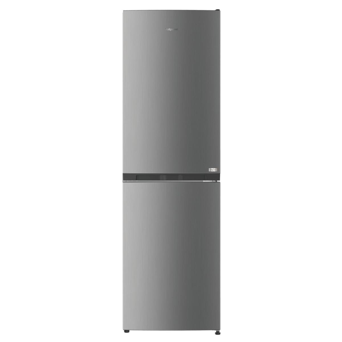 GRADE A1 - Hotpoint 246 Litre 50/50 Freestanding Fridge Freezer - Silver
