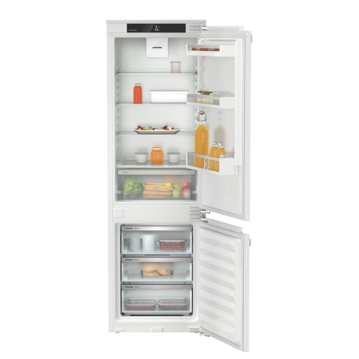 Liebherr 253 Litre 177cm 60/40 Integrated Fridge Freezer with Fixed Door Hinge