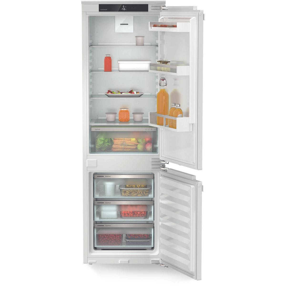 Liebherr 264 Litre 177cm 60/40 Integrated Fridge Freezer with Fixed Door Hinge
