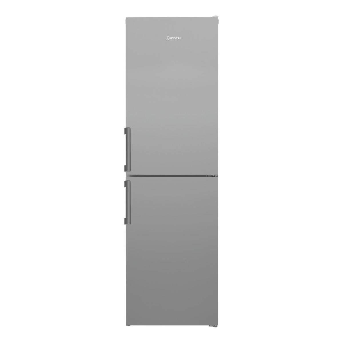 Indesit 270 Litre 50/50 Freestanding Fridge Freezer - Silver