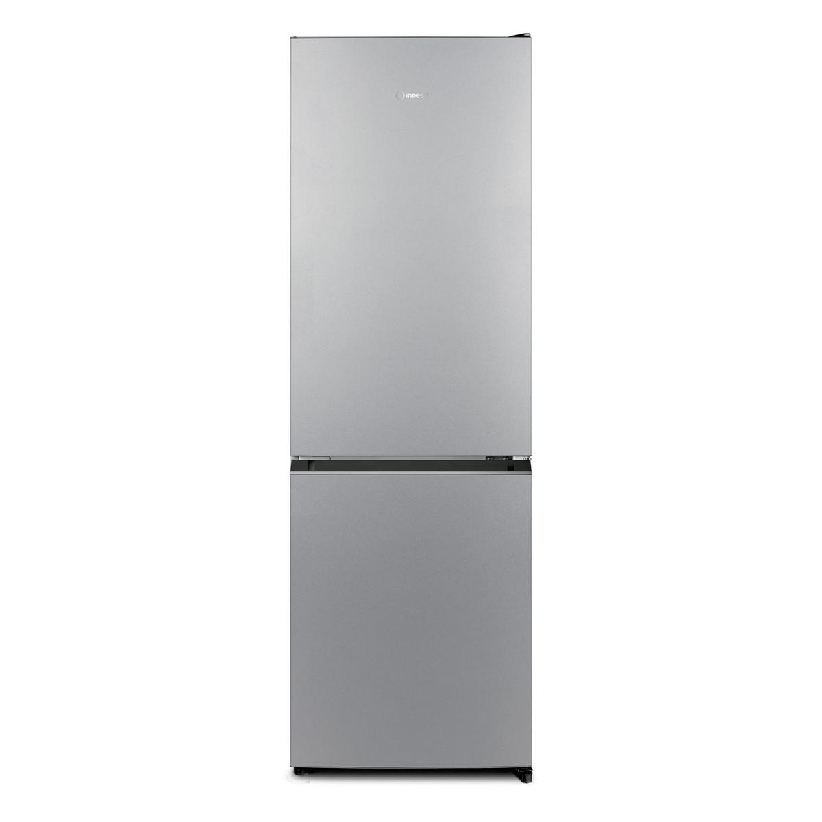 Indesit 250 Litre 70/30 Freestanding Fridge Freezer - Silver