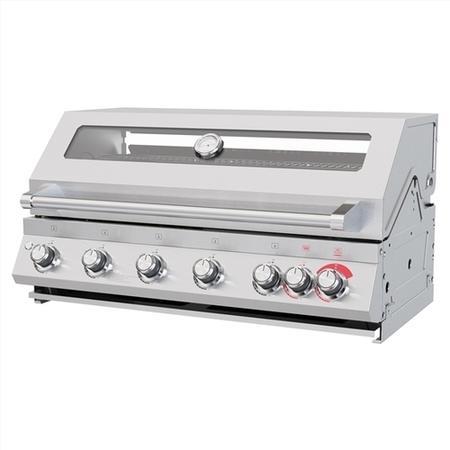 Boss Grill 6 Burner Built-In Gas BBQ - Stainless Steel