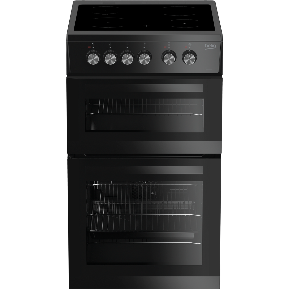 Beko 50cm Electric Cooker - Black