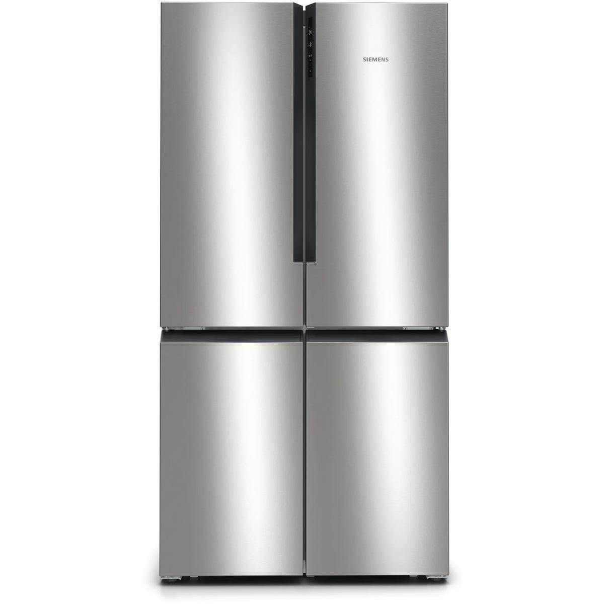 Refurbished Siemens iQ300 KF96NVPEAG Freestanding 605 Litre Frost Free American Fridge Freezer Stainless Steel