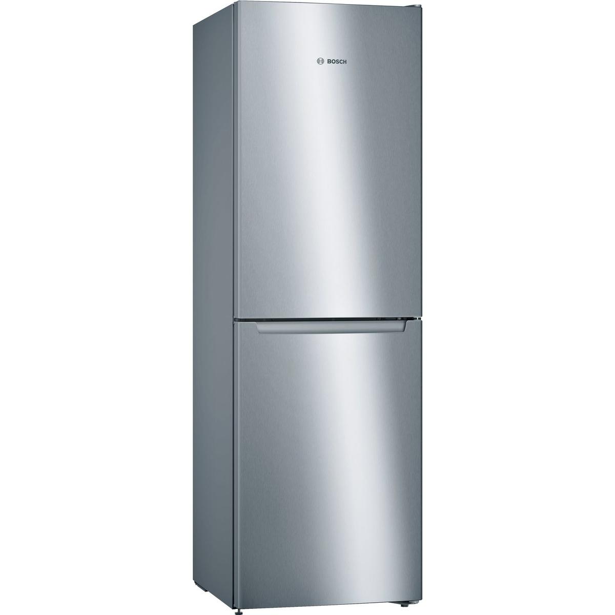 Bosch Series 2 300 Litre 50/50 Freestanding Fridge Freezer Frost Free - Stainless Steel Look