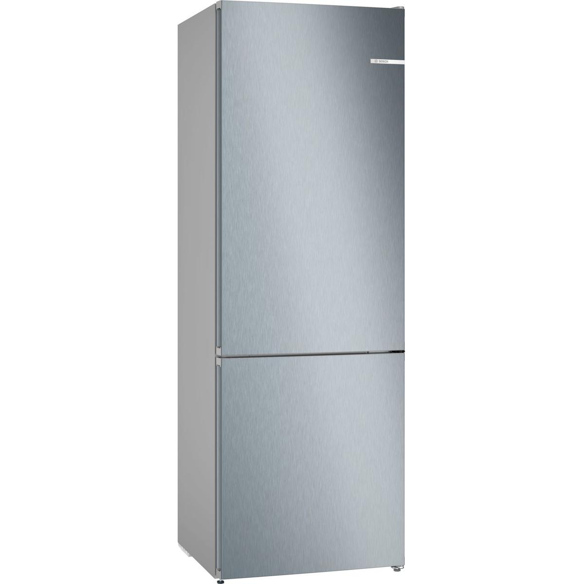 Refurbished Bosch Series 4 KGN492LDFG Freestanding 440 Litre 70/30 Frost Free Fridge Freezer Stainless Steel