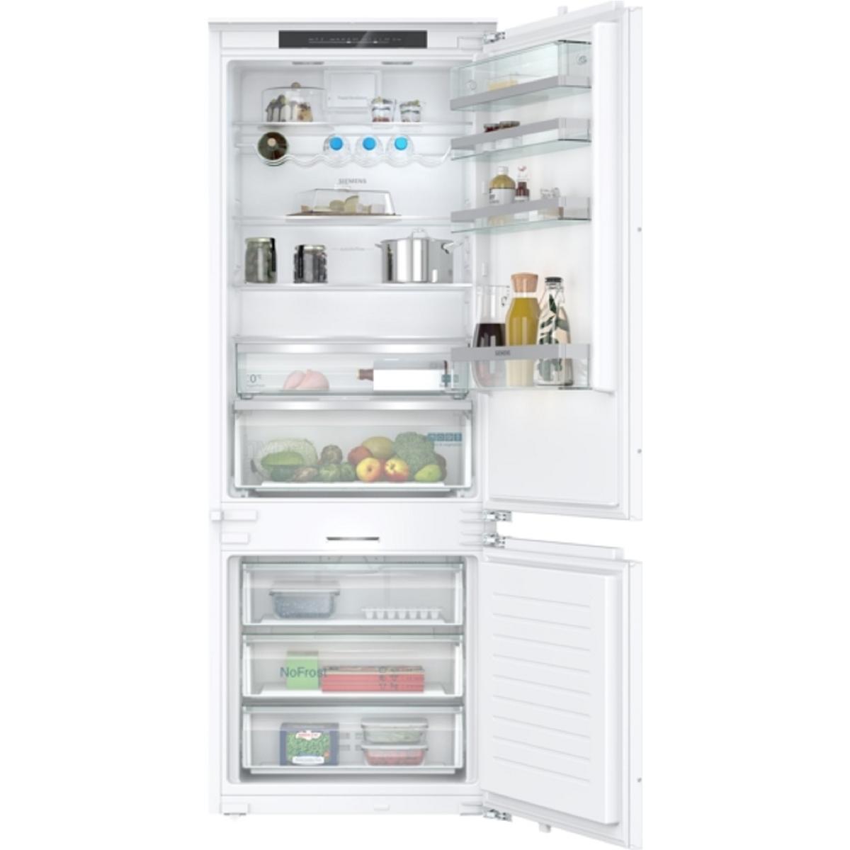 Siemens iQ100 290 Litre 194 cm 70/30 Integrated Fridge Freezer with Sliding Door Hinge