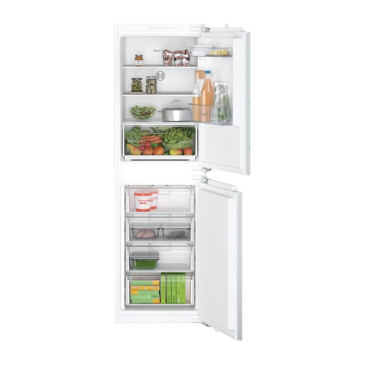 Bosch Series 2 249 Litre 177 cm 50/50 Integrated Fridge Freezer with Fixed Door Hinge