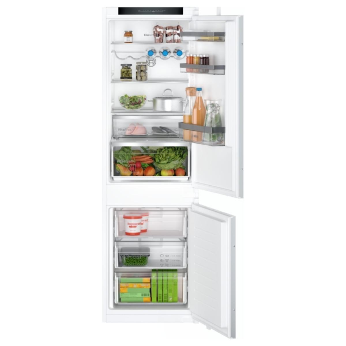 Bosch Series 4 260 Litre 177 cm 60/40 Integrated Fridge Freezer with Sliding Door Hinge