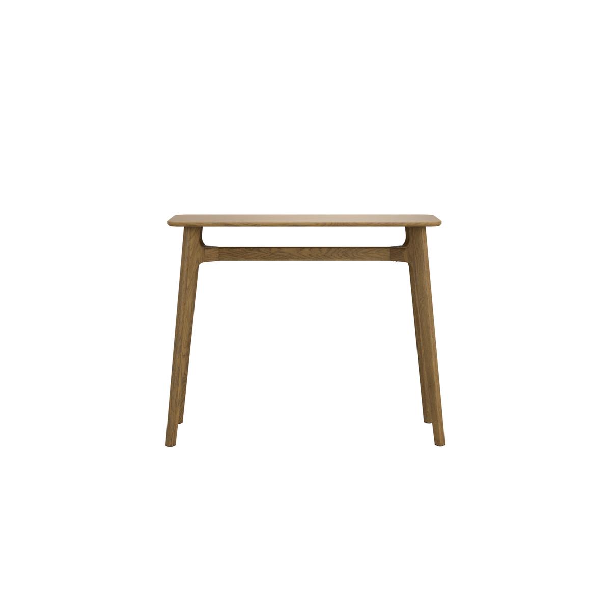 ONLY OPENED - Small Light Oak Console Table - Kitt
