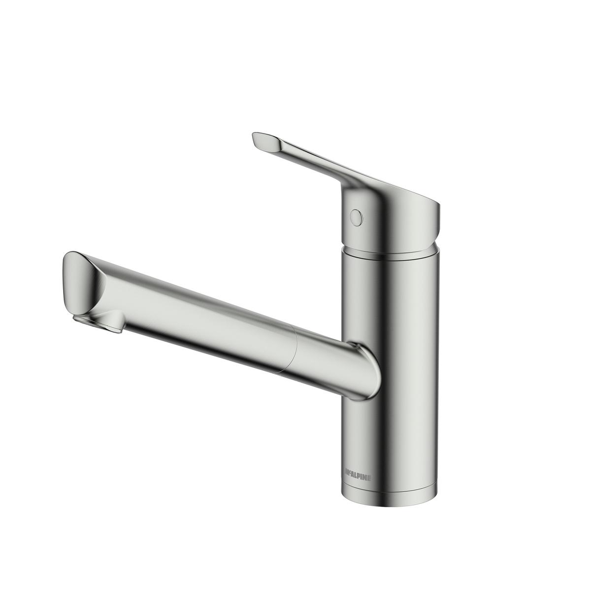 McAlpine Nethy Single Lever Kitchen Mixer Tap - Nickel