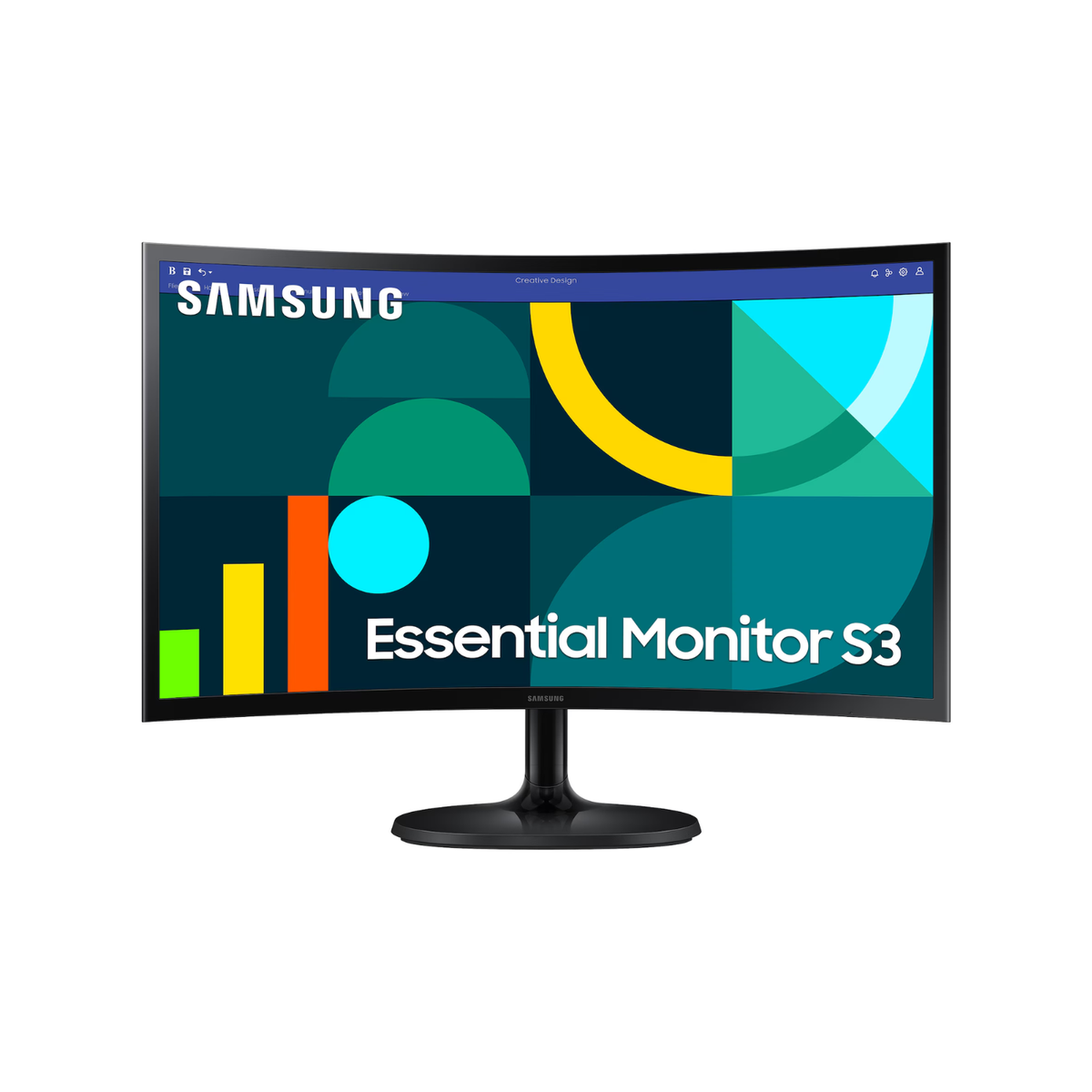 Samsung S24D360GA 24" VA Full HD 100Hz Curved Monitor