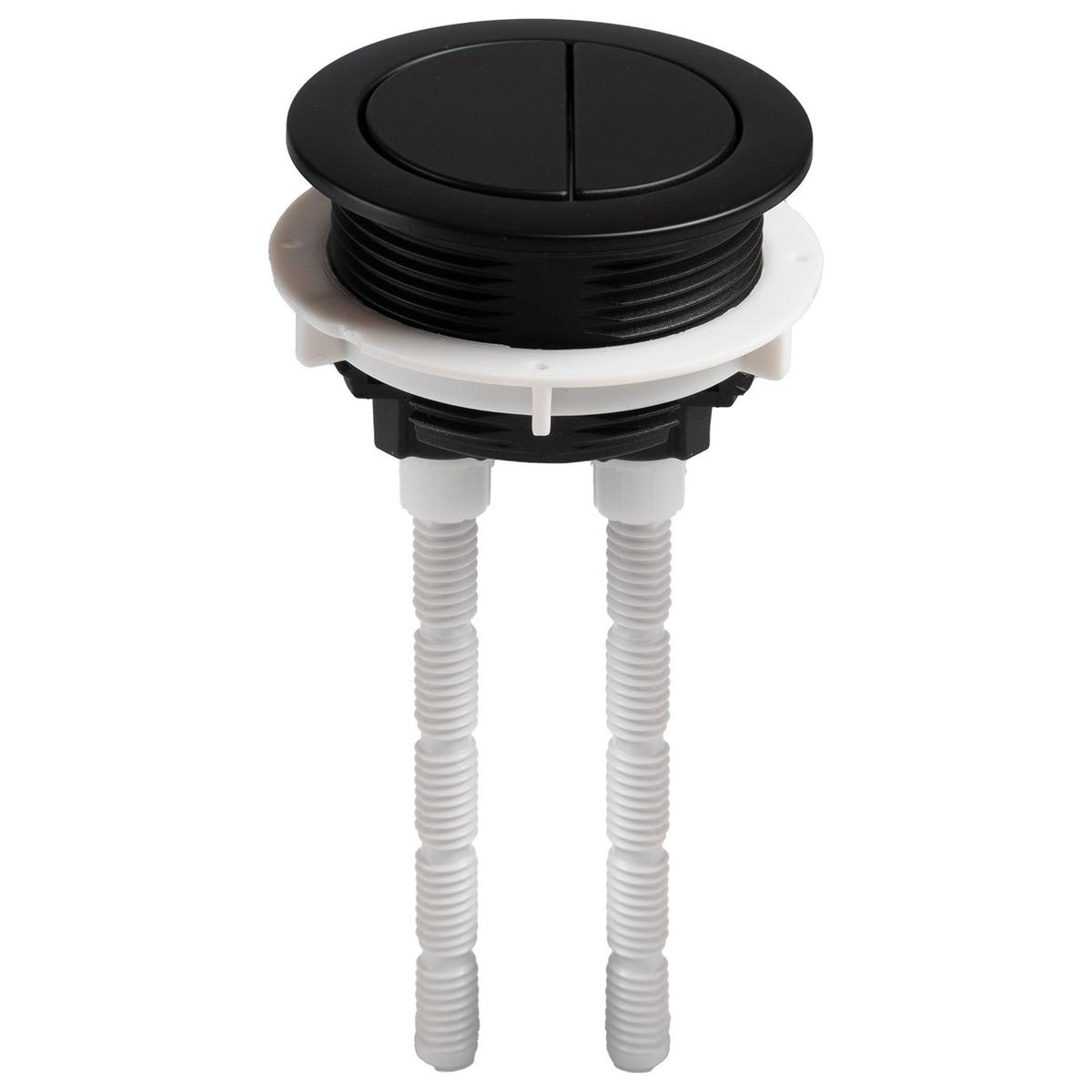 Matt Black 48mm Cistern Flush Button -  Suitable for Albi Ashford Newport Palma Ripley & Tanya