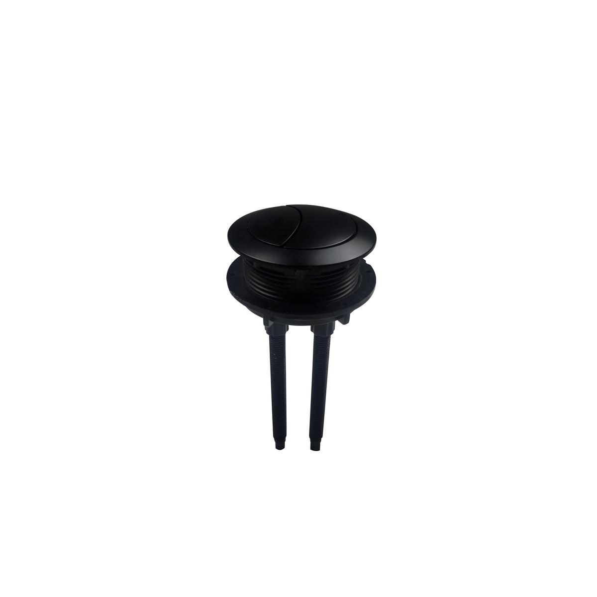 48mm Black Cistern Flush Button - Suitable for Boston Newport Ashford Indiana Venice Palma & Ripley