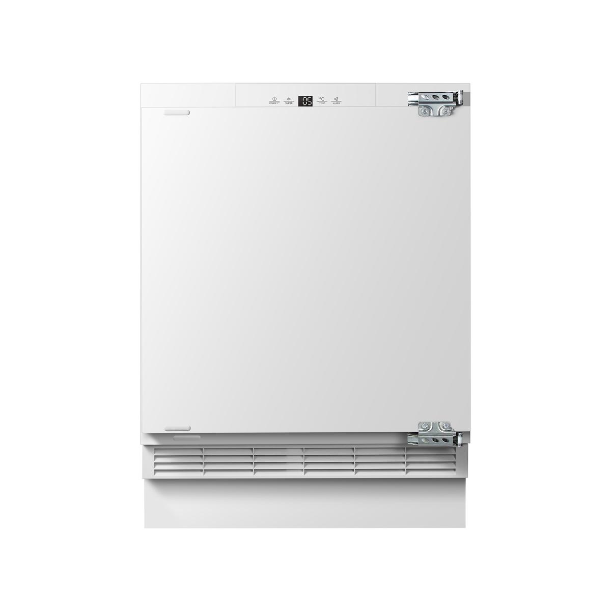 Fridgemaster 104 Litre 82cm Integrated Under Counter Fridge with Fixed Door Hinge