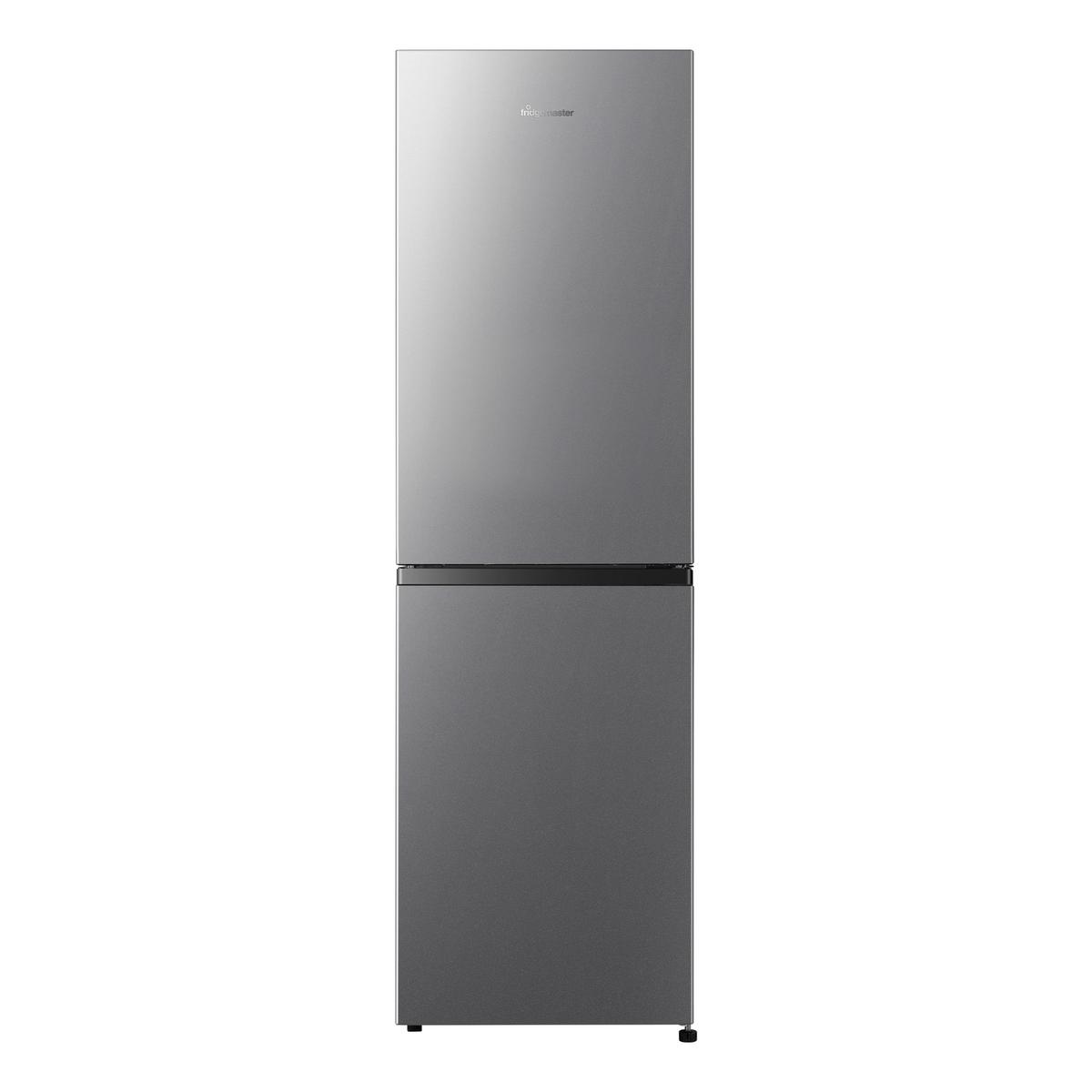 Fridgemaster 252 Litre 50/50 Freestanding Fridge Freezer - Silver