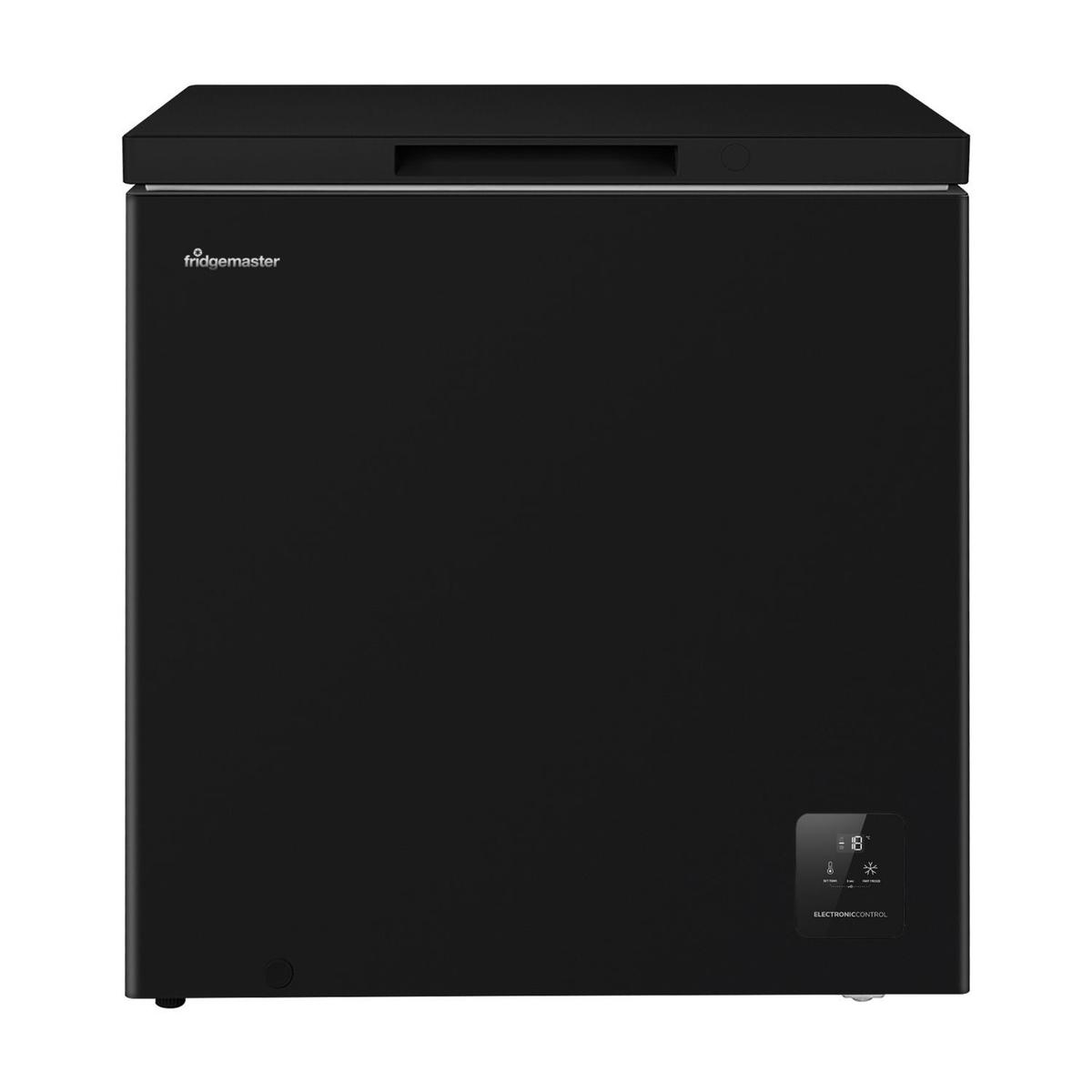 Fridgemaster 198 Litre Chest Freezer - Black