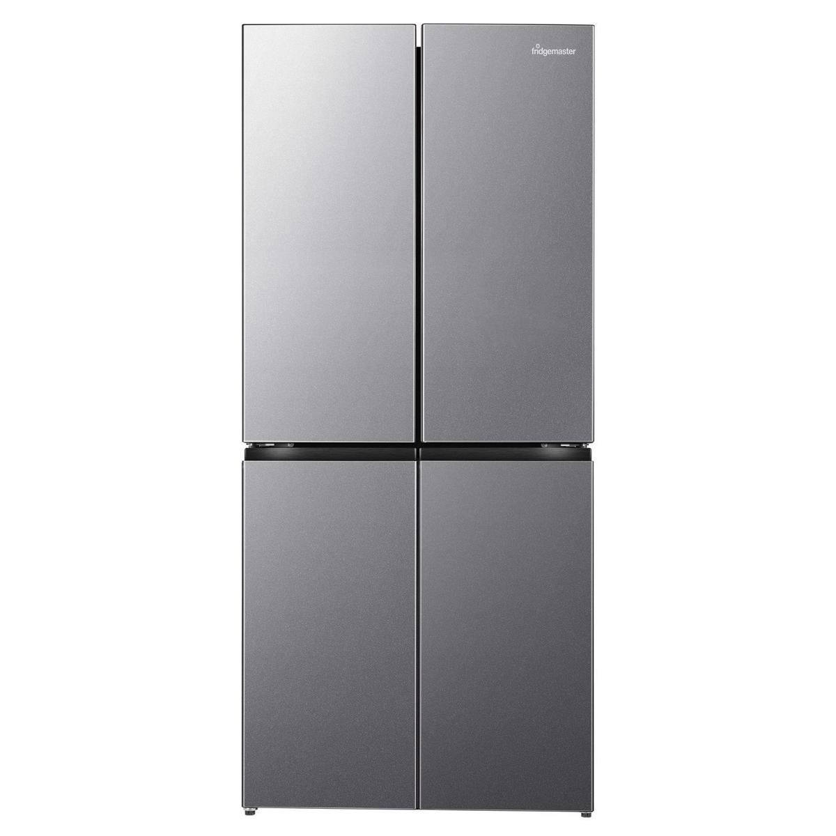Fridgemaster 427 Litre Four Door American Fridge Freezer - Silver
