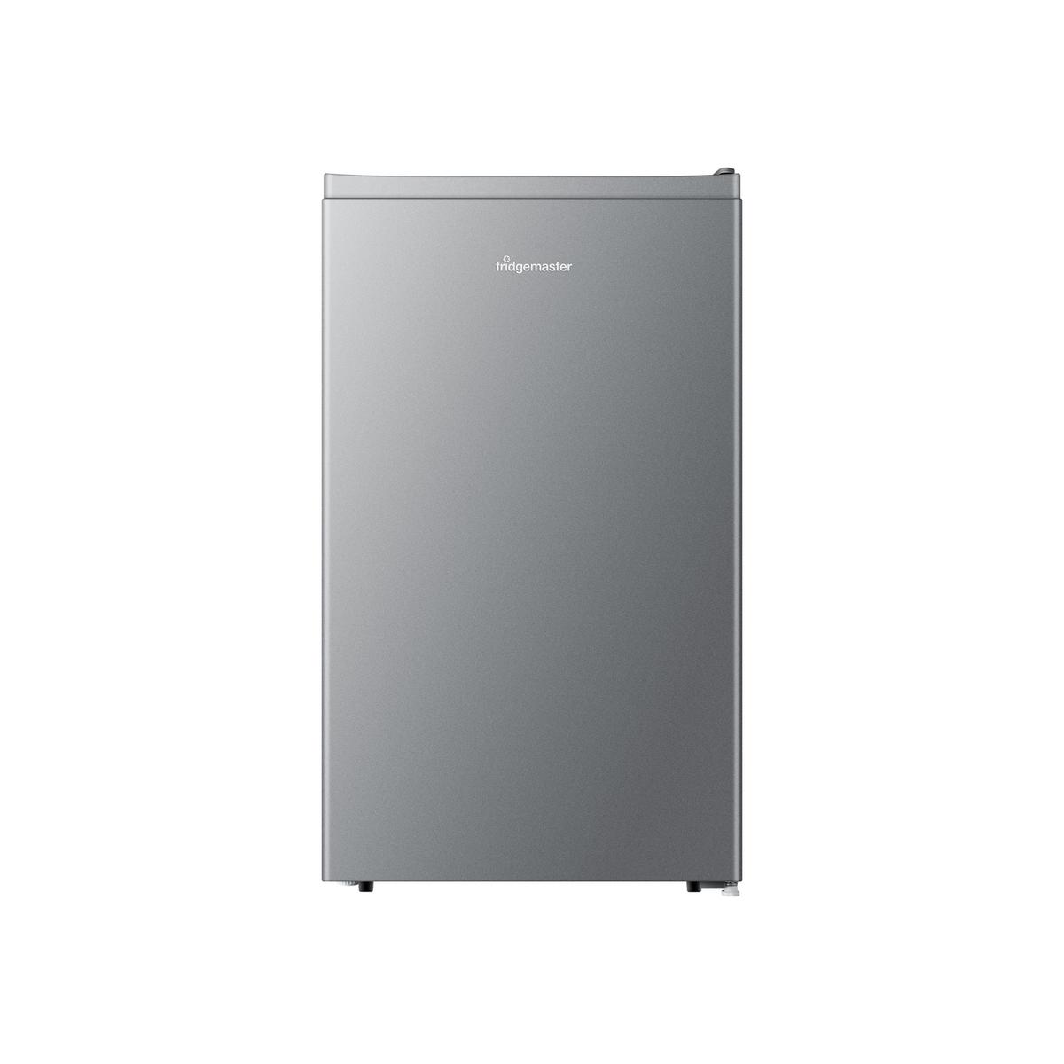Fridgemaster 82 Litre Freestanding Under Counter Fridge - Silver