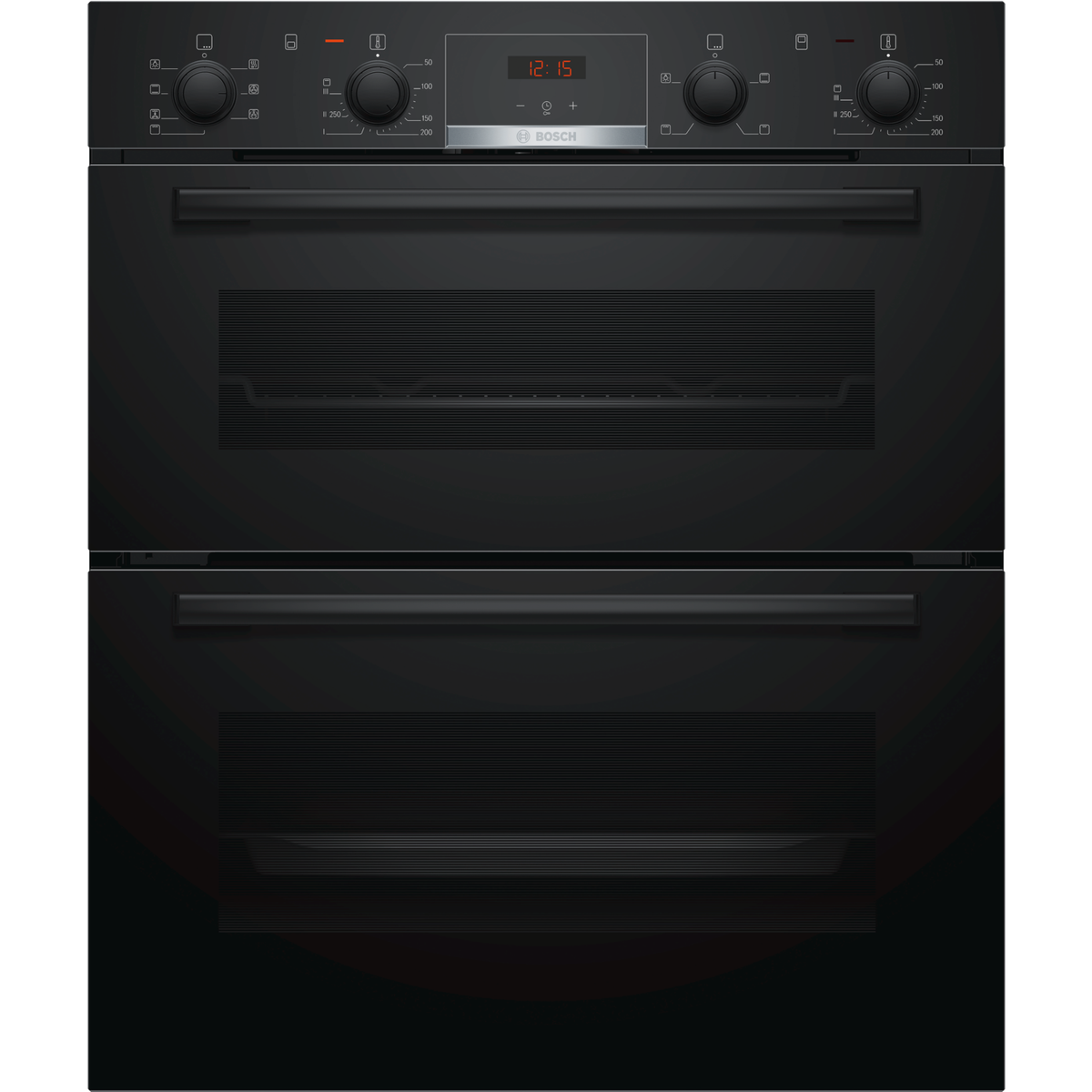 Bosch Series 4 NBS533BB0B Built-Under Electric Double Oven - Black