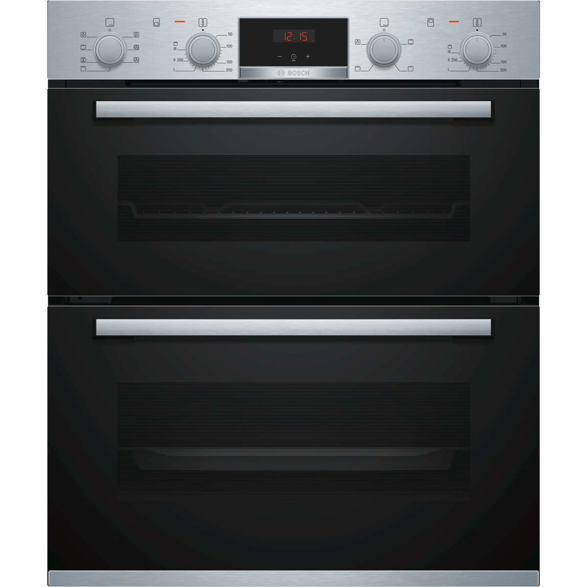 Bosch Series 4 NBS533BS0B Built-Under Electric Double Oven - Stainless Steel