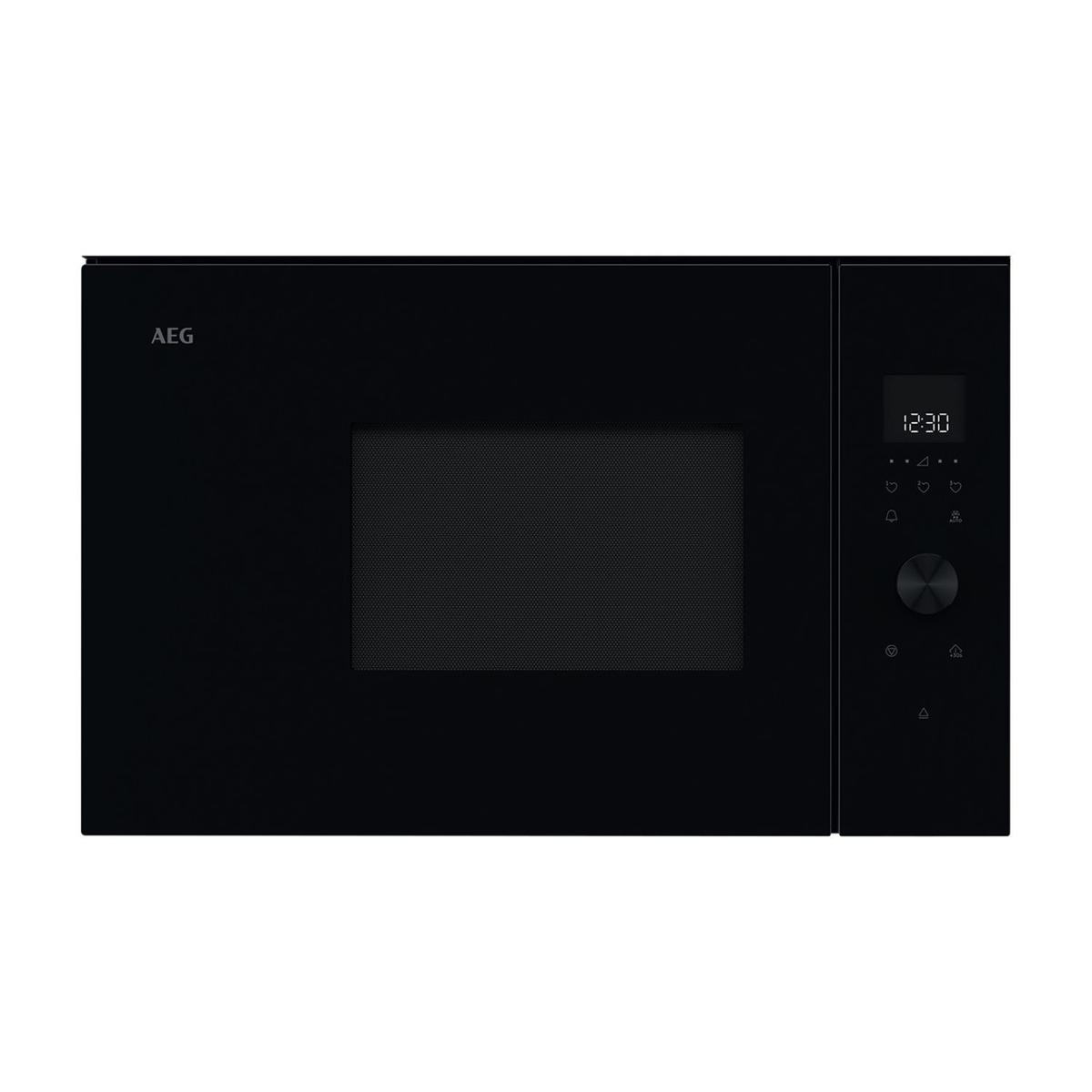 Refurbished AEG 6000 Series Built-In Combination Microwave Oven - Black