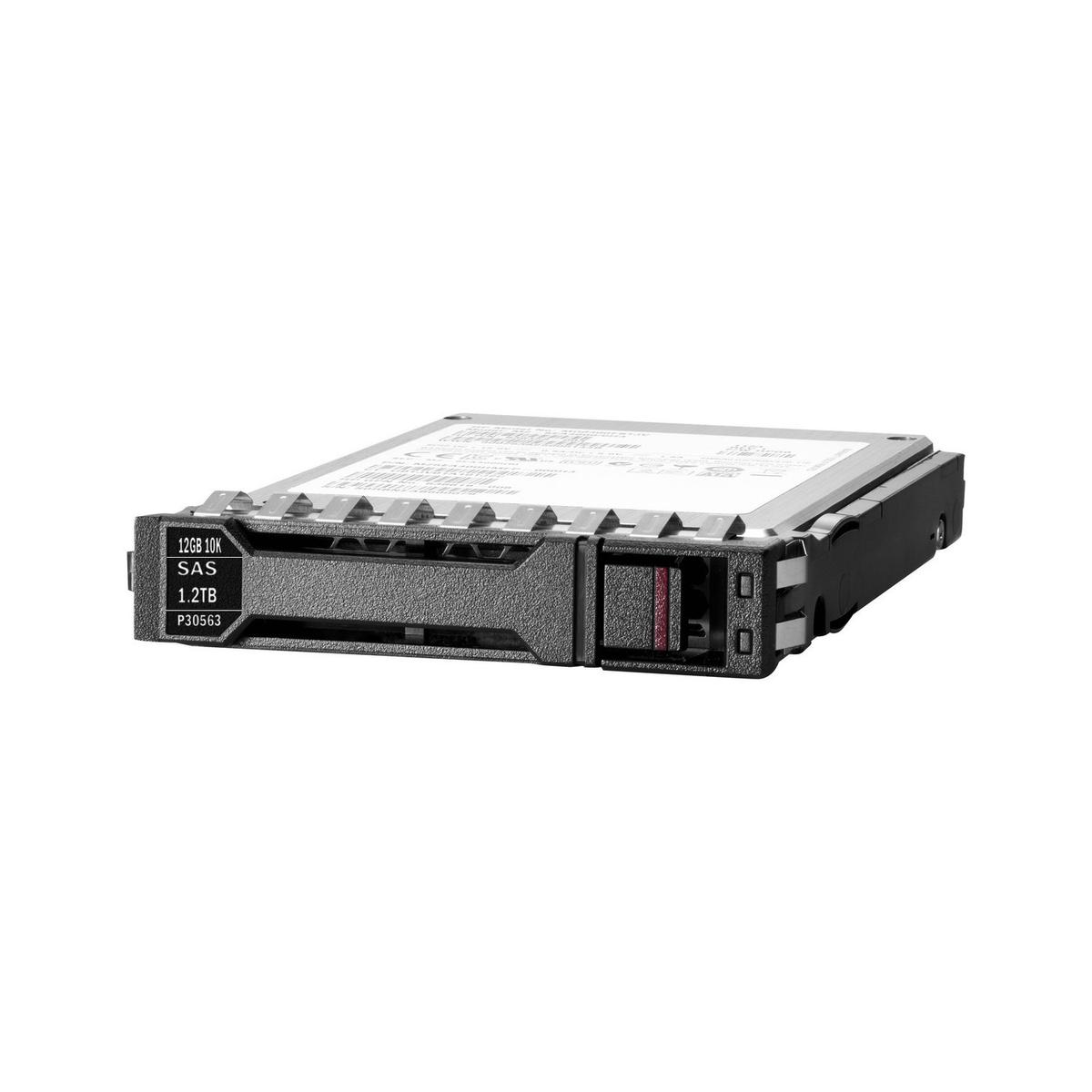 HPE Mission Critical - Hard drive - 1.2 TB - hot-swap - 2.5" SFF - SAS 12Gb/s - 10000 rpm - with HPE Basic Carrier