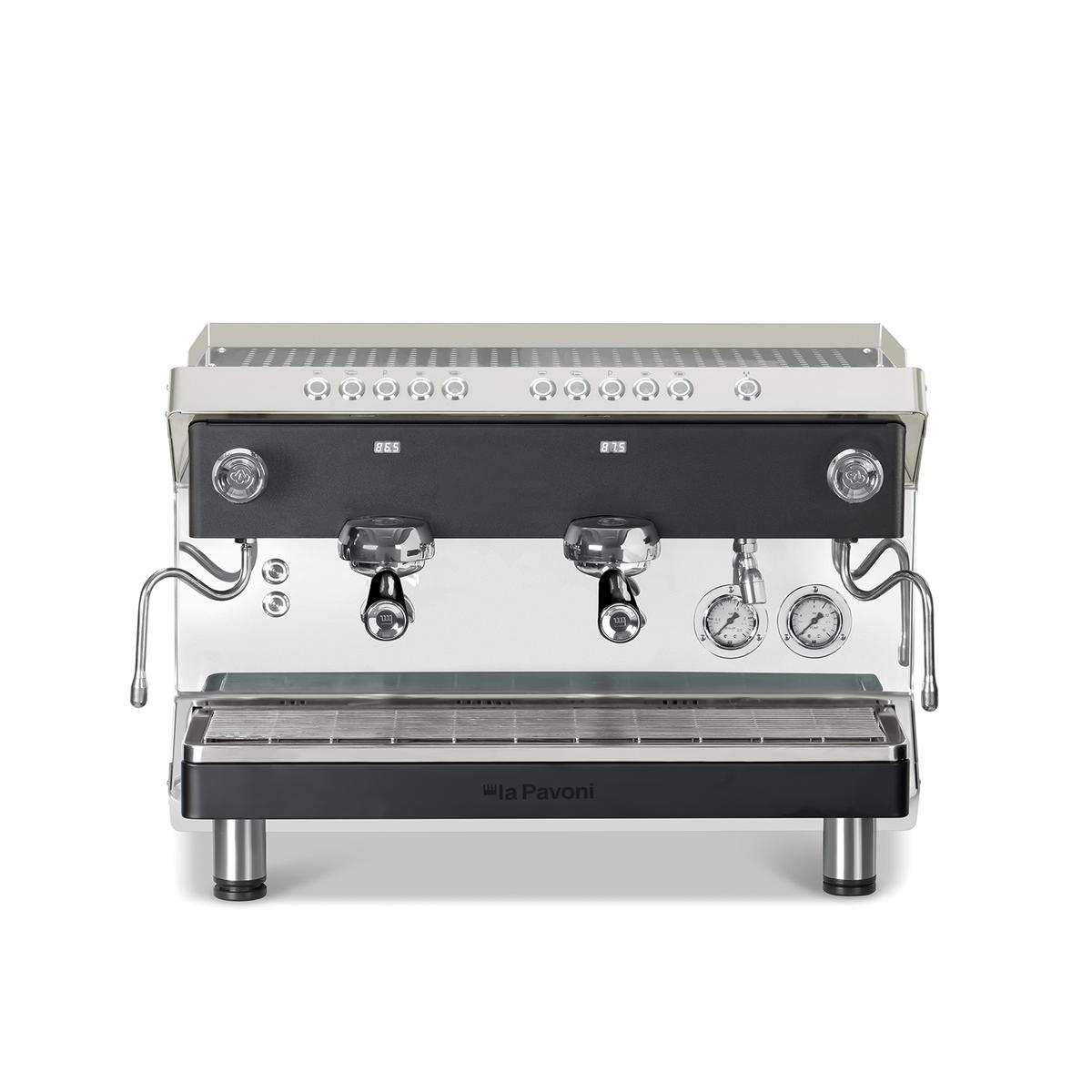 La Pavoni Geniale 2 Group Automatic Coffee Machine - 11.3 Ltr, Black
