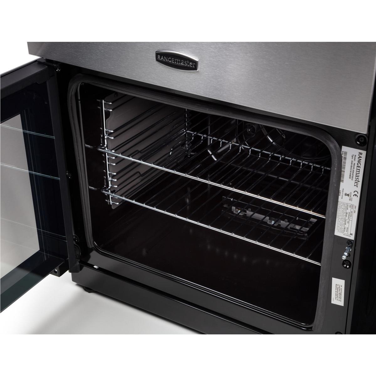 Rangemaster Professional Plus 60cm Dual Fuel Cooker - Stainless Steel