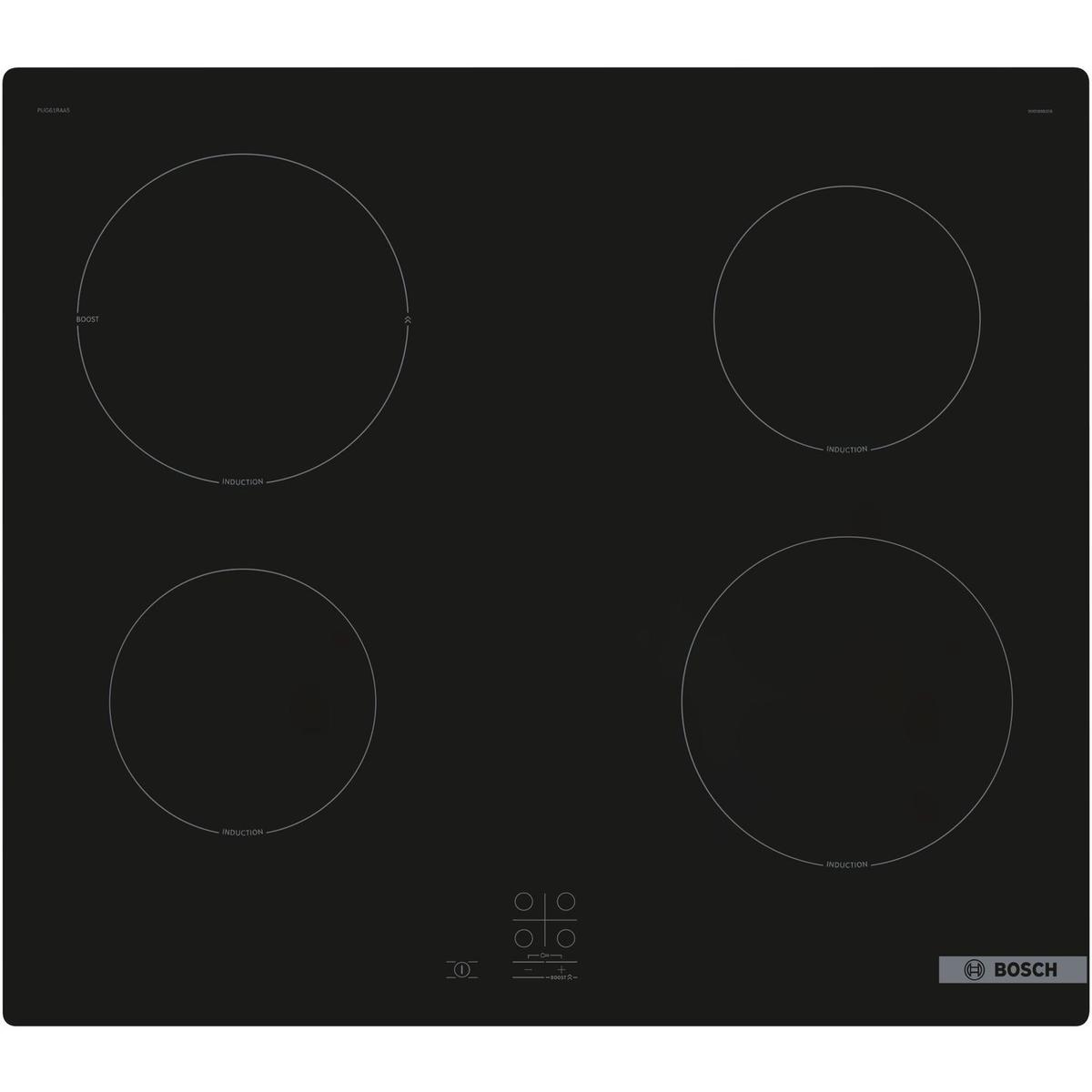 Bosch Series 2 60cm 4 Zone Induction Hob With Boost Zone