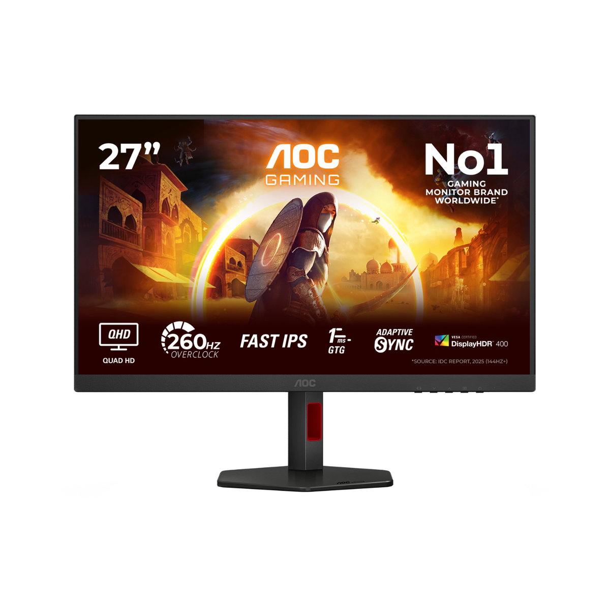 AOC Q27G4ZRP 27" Fast IPS QHD 260Hz 1ms Gaming Monitor