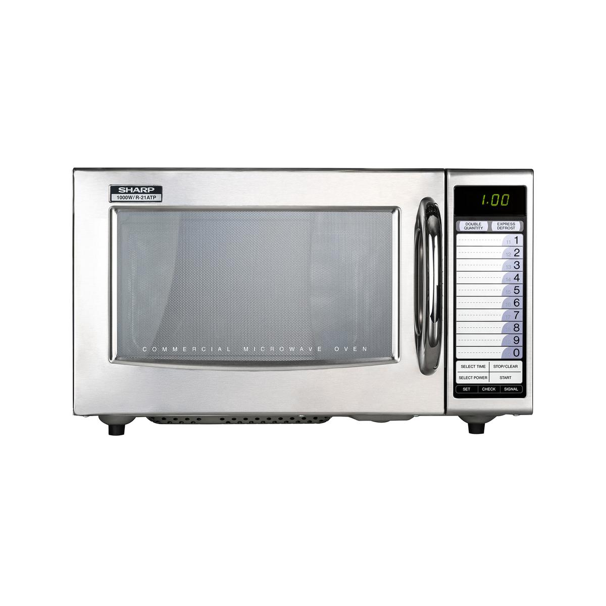 Refurbished Sharp R21AT Programmable Commercial Microwave 1000W