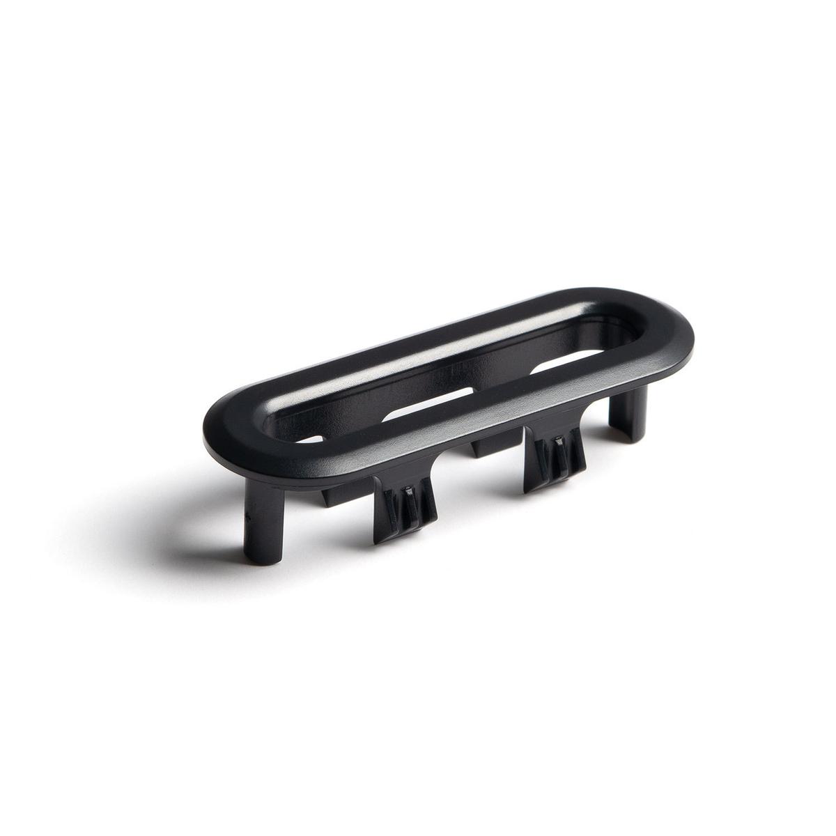 Matt Black Overflow Cover Suitable for Ontario Palma & Roma