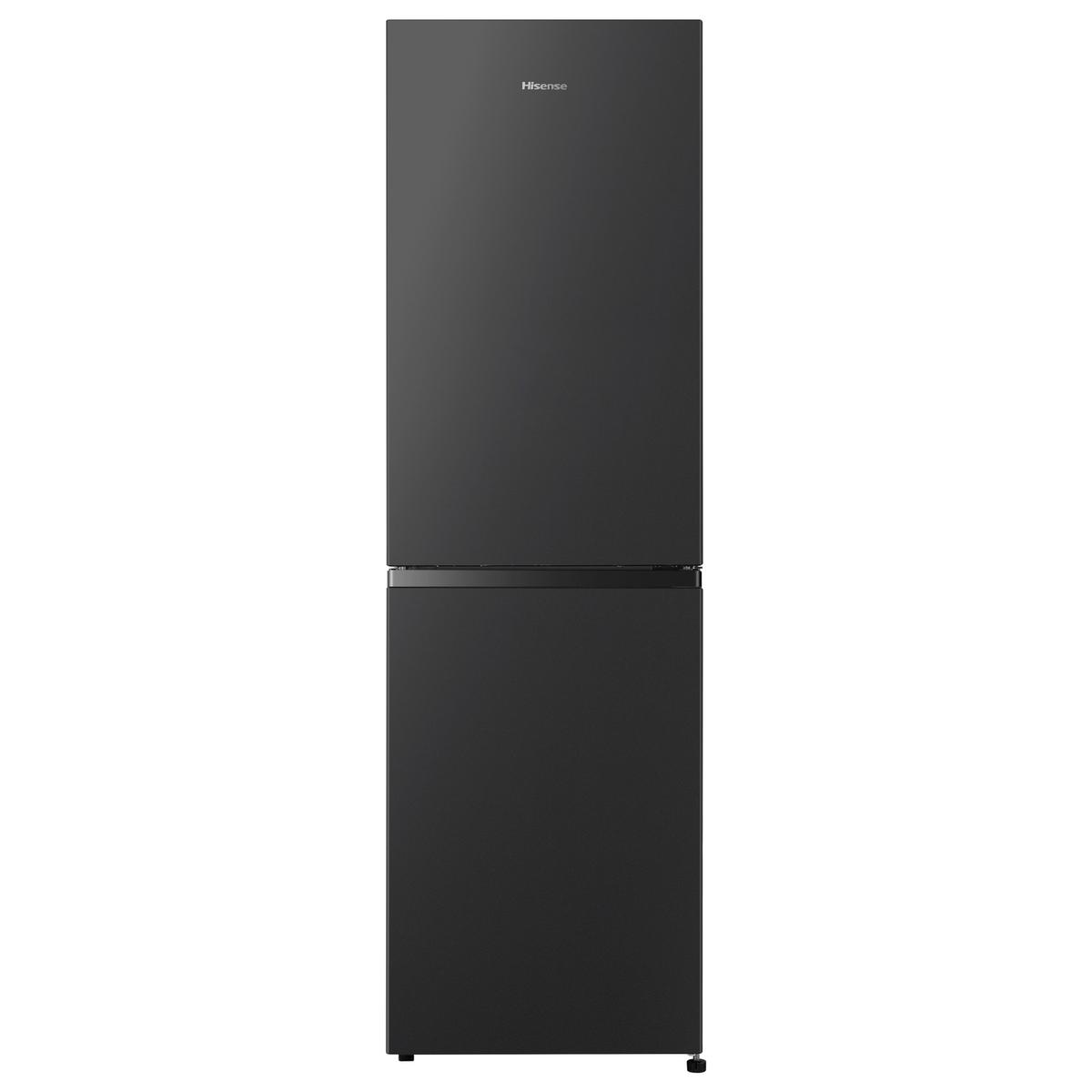 Hisense 256 Litre 50/50 Freestanding Fridge Freezer - Black
